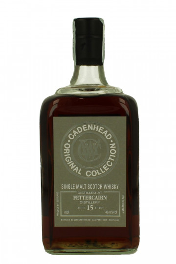 FETTERCAIRN 15 Years Old 70cl 46% Cadenhead's - Original Collection