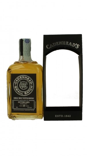 FETTERCAIRN 19 years old 1993 2013 70cl 54.1% Cadenhead's - Small Batch