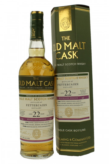 FETTERCAIRN 22yo 1997 2019 70cl 50% - Hunter Laing's