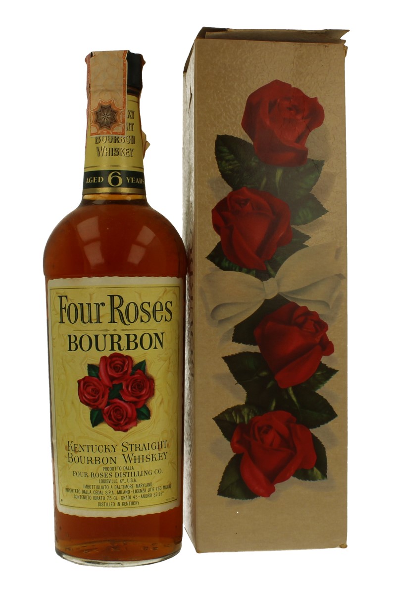 FOUR ROSES 6 years old Bot.60/70's 75cl 43% - Products - Whisky