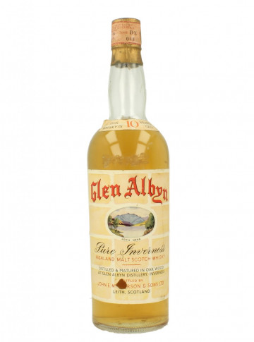 GLEN ALBYN Highland Malt 10yo Bot.70's 43.4% OB