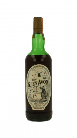 GLEN AVON 15 years old 75cl 57.5% Sestante  -