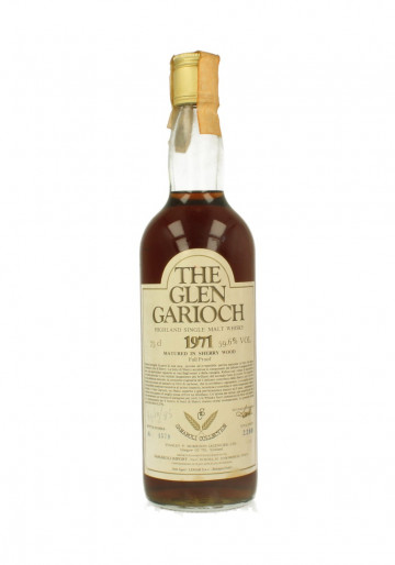 GLEN GARIOCH Highland Malt Scotch Whisky 1971 Bot.80's 75cl 59.6% Samaroli  - Sherry Wood