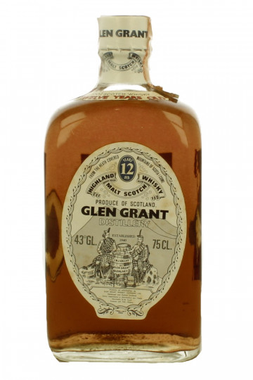 GLEN GRANT 12 Years Old - Bot.70's 75cl 43% OB  -