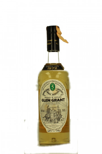 GLEN GRANT 5 years old 1972 - Bot.70's 75cl 40% OB  -