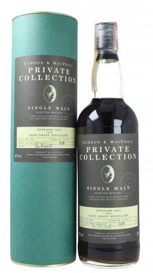 Glen Grant Speyside Scotch Whisky 1953 2001 70cl 45% Gordon MacPhail  -Private collection cask 1860-1864