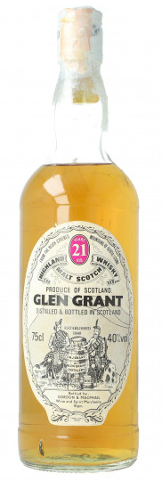 Glen Grant Speyside  Scotch Whisky 21 Years Old - Bot.70's-80's 75cl 40% Gordon MacPhail  -