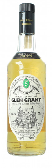 Glen Grant Speyside  Scotch Whisky 5 Year Old 1977 75cl 40%