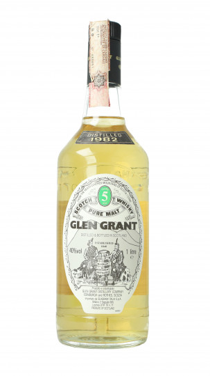 Glen Grant Speyside  Scotch Whisky 5 years old 1982 1 litrre 40% OB