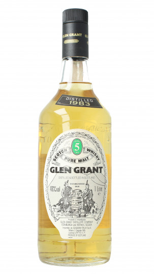 Glen Grant Speyside  Scotch Whisky 5 Years old 1983 1 litre 40% OB  -