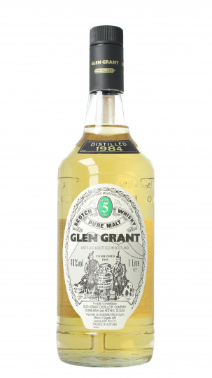 Glen Grant Speyside  Scotch Whisky 5 years old 1984 1 litrre 40% OB