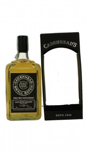 GLEN KEITH 21 years old 1993 2015 70cl 54.1% Cadenhead's - Small Batch