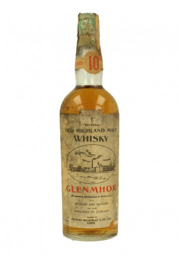 GLEN MHOR Highland Scotch Whisky 10yo Bot.1950's 75cl 43% OB - Charles Mackinley