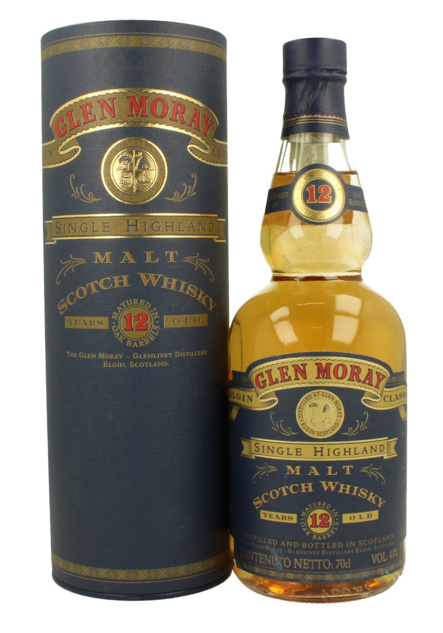 Glen Moray 12yo Bot 90 S 70cl 43 Ob Products Whisky Antique Whisky Spirits