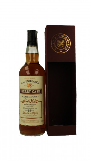 GLEN SCOTIA 15 years old 2000 2015 70cl 50.5% Cadenhead's - SHERRY CASK