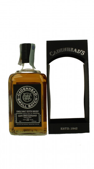 GLEN SPEY 22 Years old 1995 2018 70cl 57.9% Cadenhead's - Small Batch