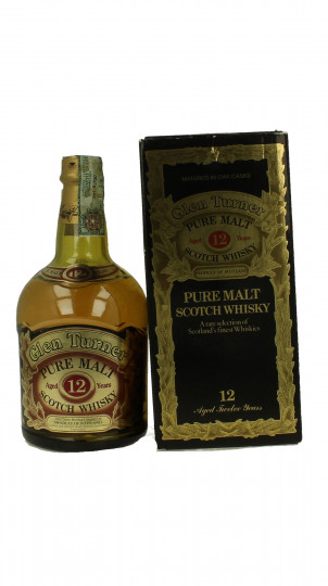 Glen Turner Pure Malt    Scotch  Whisky 12 Years Old Bot in The 90's 70cl 40%