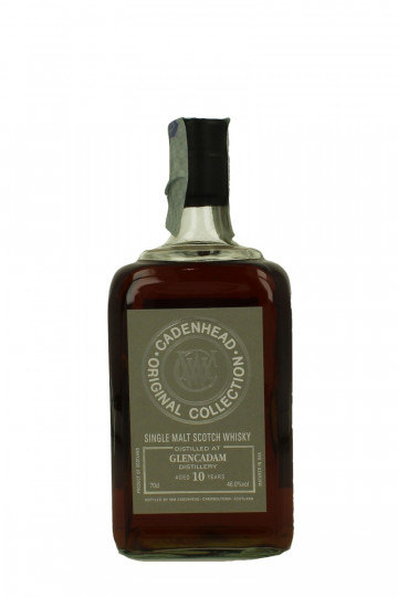 GLENCADAM 10 Years old 70cl 46% Cadenhead's - Original collection