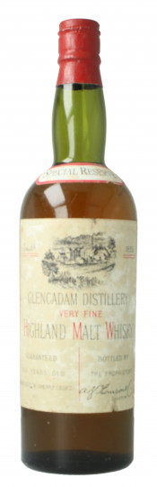 GLENCADAM Highland Malt Scotch Whisky 1940 circa 75cl OB  - we cannot warranty 100% autenticity