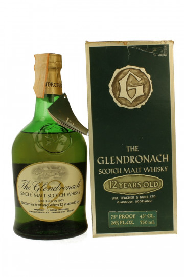 GLENDRONACH 12yo 1963 75cl 43% OB - Ruffino Imp.