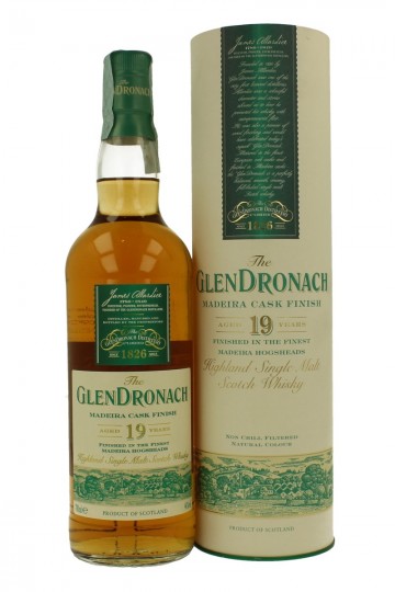 GLENDRONACH 19 years old 70cl 46% Madeira cask finish - Products - Whisky  Antique, Whisky & Spirits