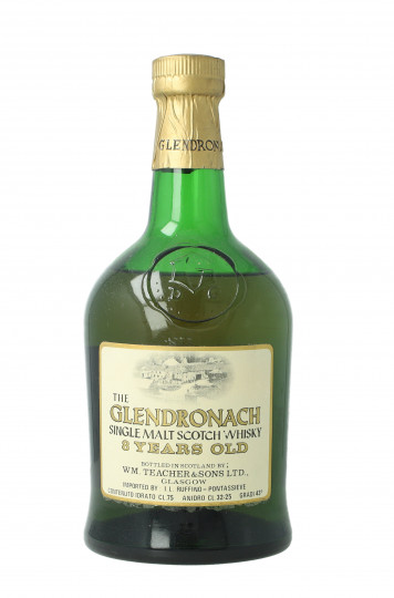 GLENDRONACH 8yo Bot.early 70's 26-2/3 Fl.Ozs 80°proof OB