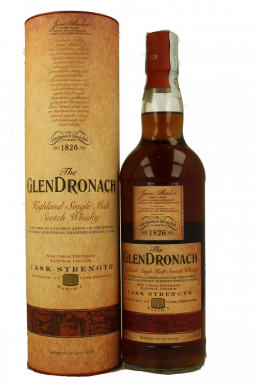 GLENDRONACH Cask Strenght Highland Single Malt Whisky 70cl 54.8% OB - Batch 1