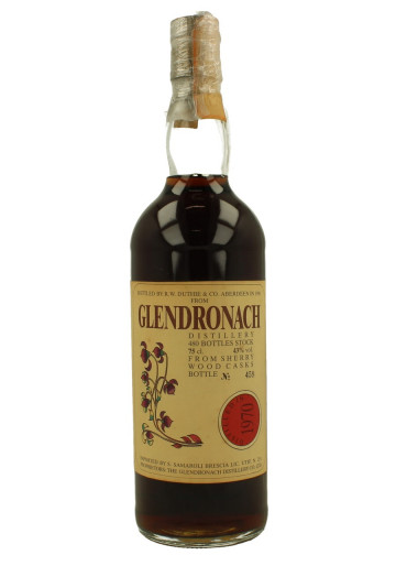 GLENDRONACH Highland Single Malt Whisky 1970 75cl 43% Samaroli