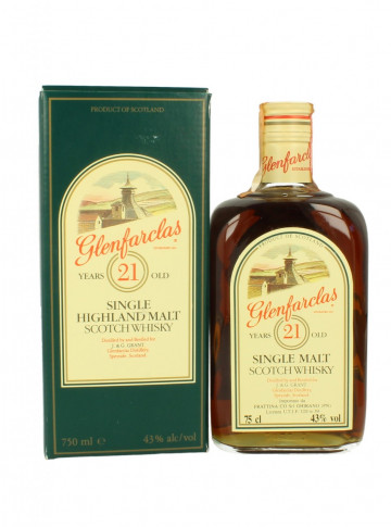 GLENFARCLAS 21yo Bot.80's 75cl 43% OB - Frattina Imp.