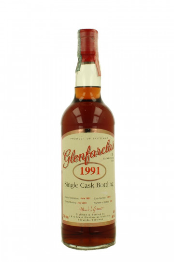 Glenfarclas Speyside Scotch Whisky 1991 2004 70cl 46% OB-cask 5619