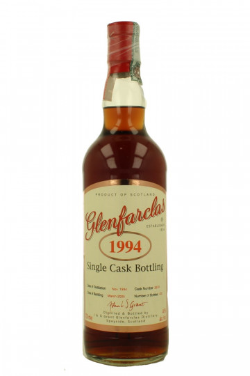 Glenfarclas Speyside Scotch Whisky 1994 2005 70cl 46% OB-cask 3979