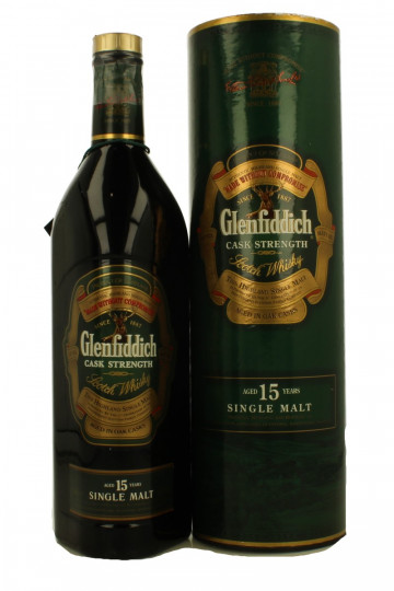 GLENFIDDICH 15 years old Bot in The 90's early 2000 100cl 51%