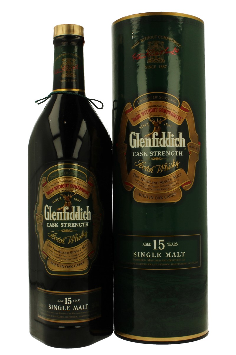 Glenfiddich 15 Years Old Bottled In The 90 S Early 00 100cl 51 Products Whisky Antique Whisky Spirits