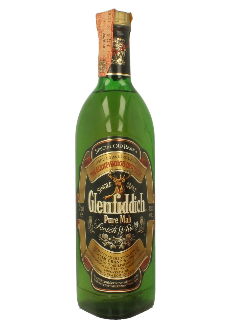 GLENFIDDICH Special Old Reserve Bot.80's 43% OB - Products - Whisky  Antique, Whisky & Spirits