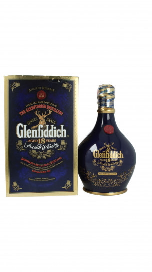 Glenfiddich Speyside  Scotch Whisky 18 Years old Bottled pre 2007 70cl 43% OB-Ancient Reserve