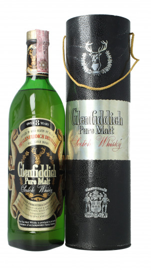 Glenfiddich Speyside  Scotch Whisky 8 Years old Bottled around 1970 75cl 43% OB