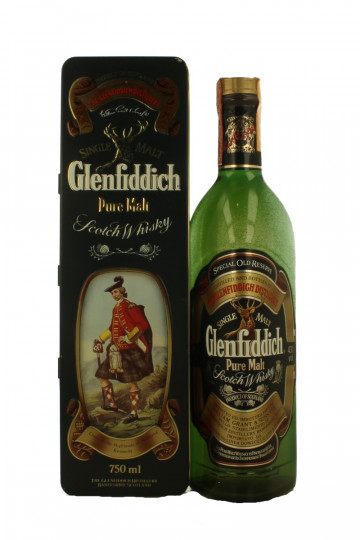 Glenfiddich Speyside Scotch Whisky - Bot.70's-80's 75cl 43% OB- Clan Kennedy