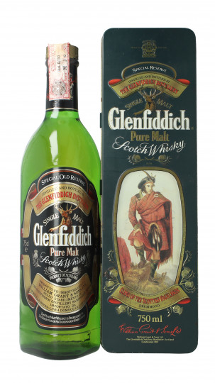 Glenfiddich Speyside  Scotch Whisky Bottled around 1980 75cl 43% OB Clan Drummon