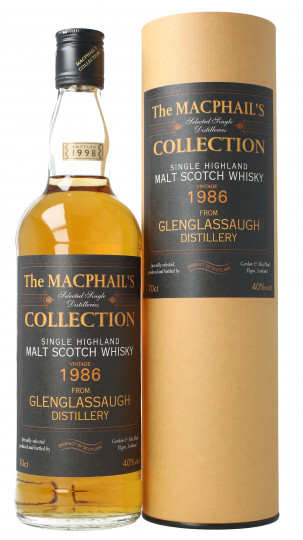 Glengalssaugh Highland  Scotch Whisky 1986 70cl 40% Gordon MacPhail  -Collection