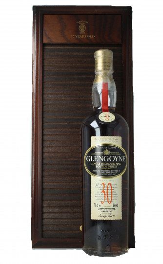 Glengoyne Highland  Scotch Whisky 30 year old Bottled pre 2006 70cl 43% OB-