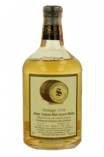 Glenkinchie Lowland  Scotch Whisky 19 Years Old 1978 1997 70cl 58.2% Signatory  - Cask 3478
