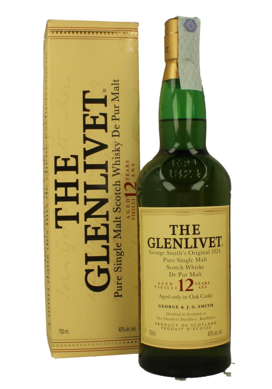 Scotch Whisky Single Malt 25 Ans d'âge - The Glenlivet