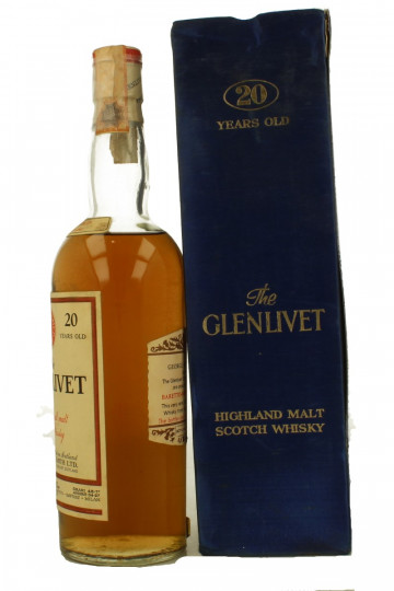 GLENLIVET 20 Years Old - Bot. in The 70's 75cl 45.7% OB-