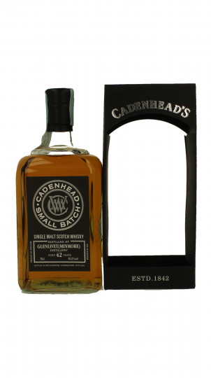 GLENLIVET 42 Years Old 1988 2014 70cl 54.5% Cadenhead's - Small Batch