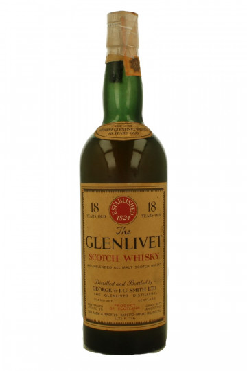 Glenlivet Speyside Scotch Whisky 18 Year Old 1951 75cl 45.7% OB-Amazing Whisky