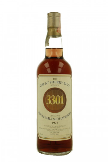 Glenlivet Speyside  Scotch Whisky 1973 1996 70cl 43% Signatory-Cask 3301 The Great Sherry Butt Velier import