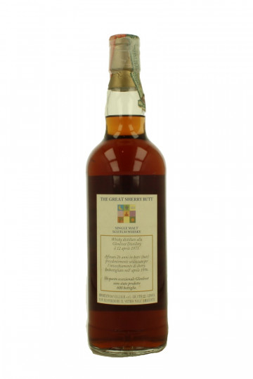 Glenlivet Speyside  Scotch Whisky 1973 1996 70cl 43% Signatory-Cask 3301 The Great Sherry Butt Velier import