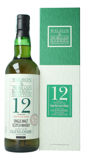 GLENLOSSIE 12 years old 2010 2023 70cl 54, 5% - Wilson & morgan -cask strenght  - PX Sherry Finish#10866-67