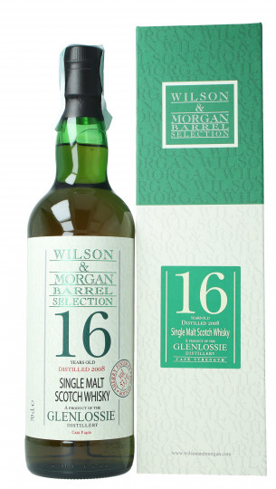 GLENLOSSIE 16 years old 2008 2024 70cl 53.1% - Wilson & morgan -cask strenght  cask 2400