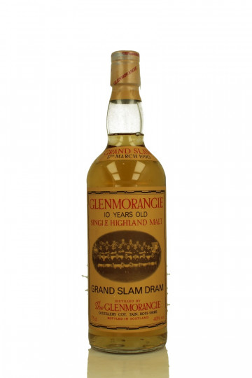 Glenmorangie Highland  Scotch Whisky 10 Year Old 75cl 40% OB-Grand Slam 1990